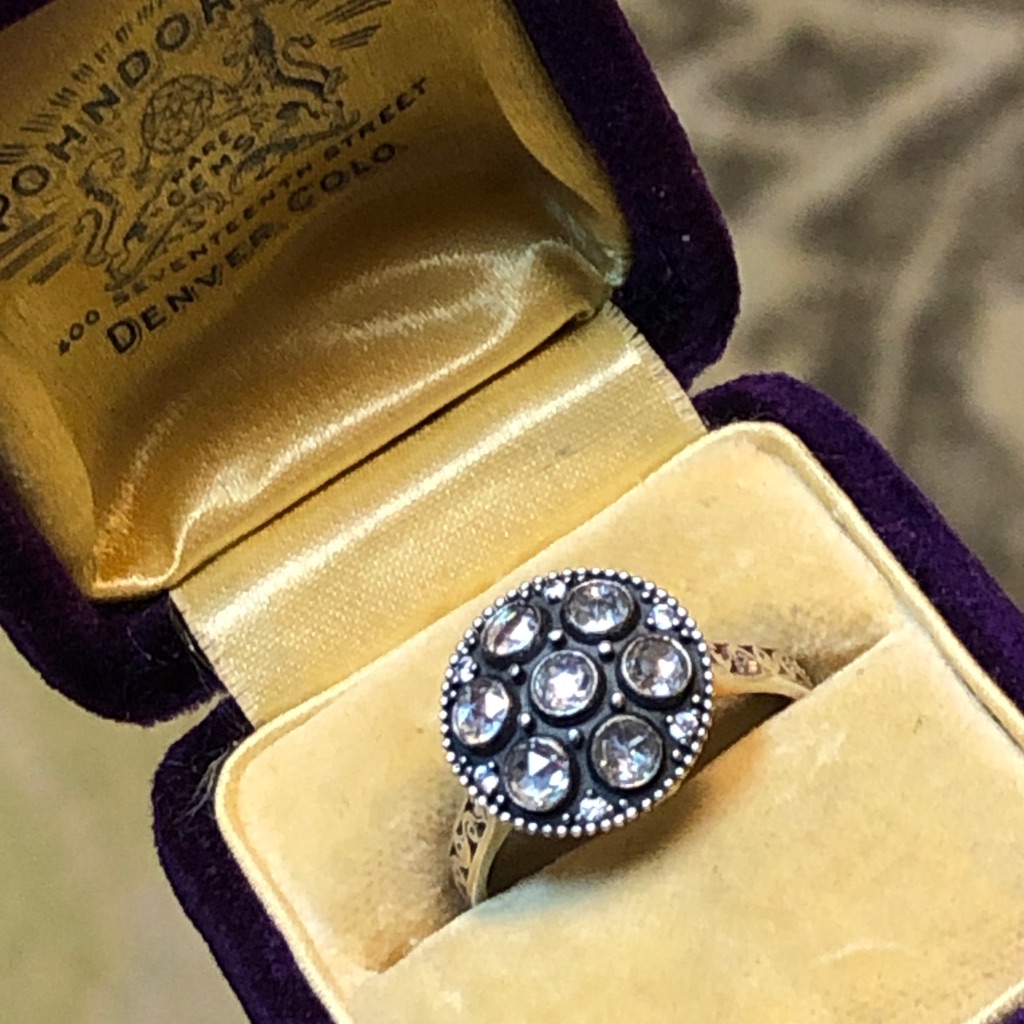 Rose Cut Paste Ring